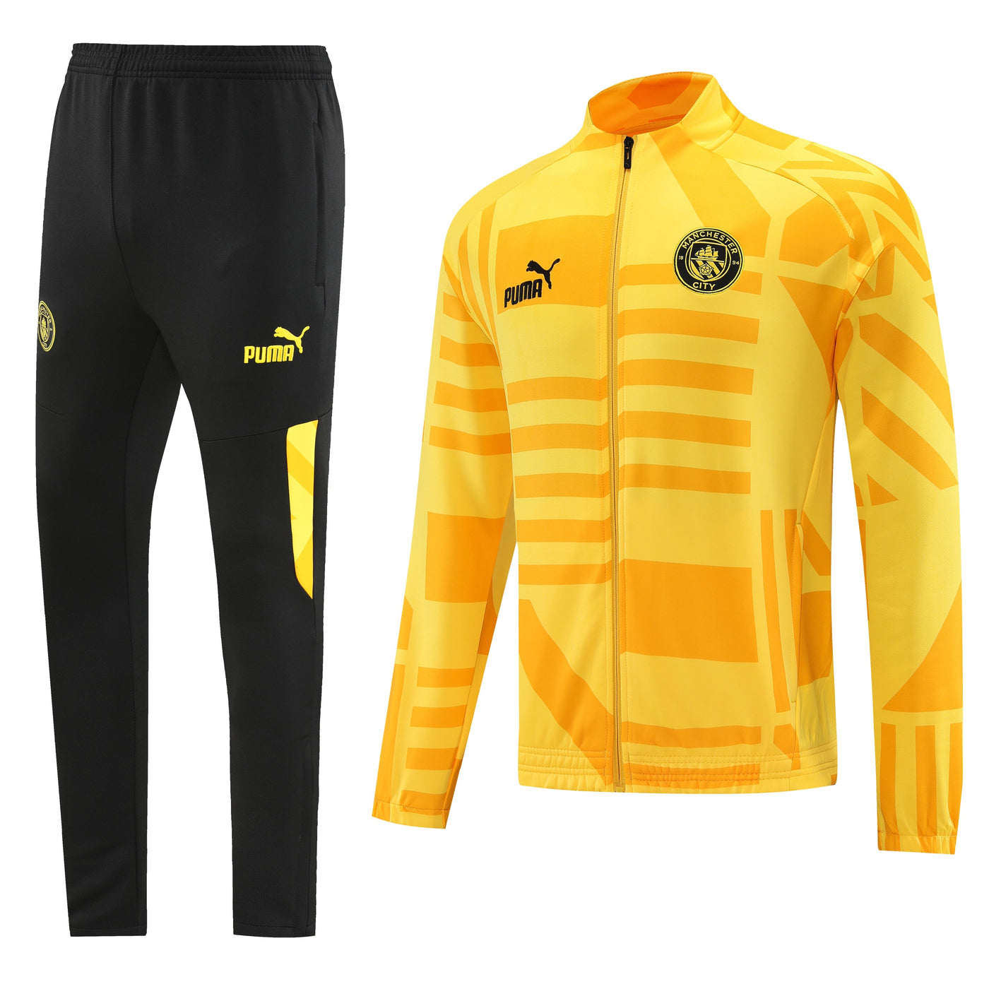 Manchester City Tracksuit - Yellow