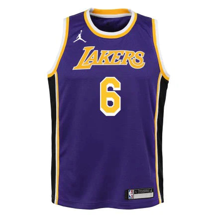 Jordan Men's Los Angeles Lakers Lebron James #6