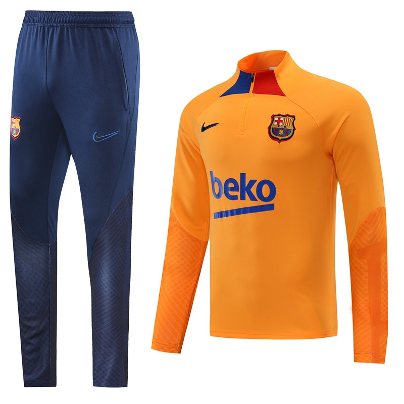 FC Barcelona Training Tracksuit - Orange