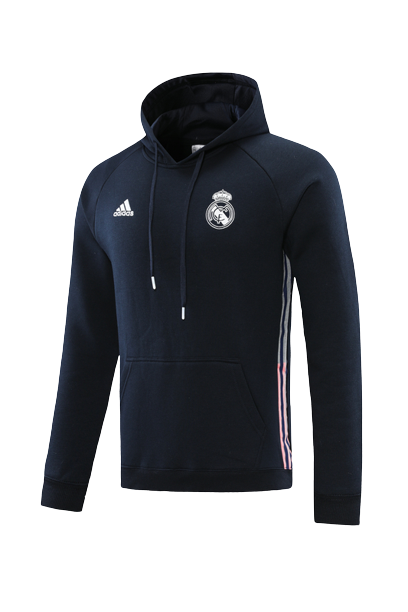 Real Madrid Fleece Pullover Hoodie – Navy