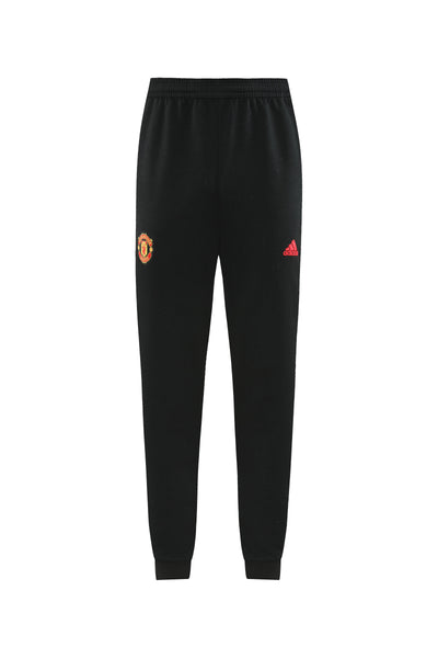Manchester United Hooded Tracksuit - Black