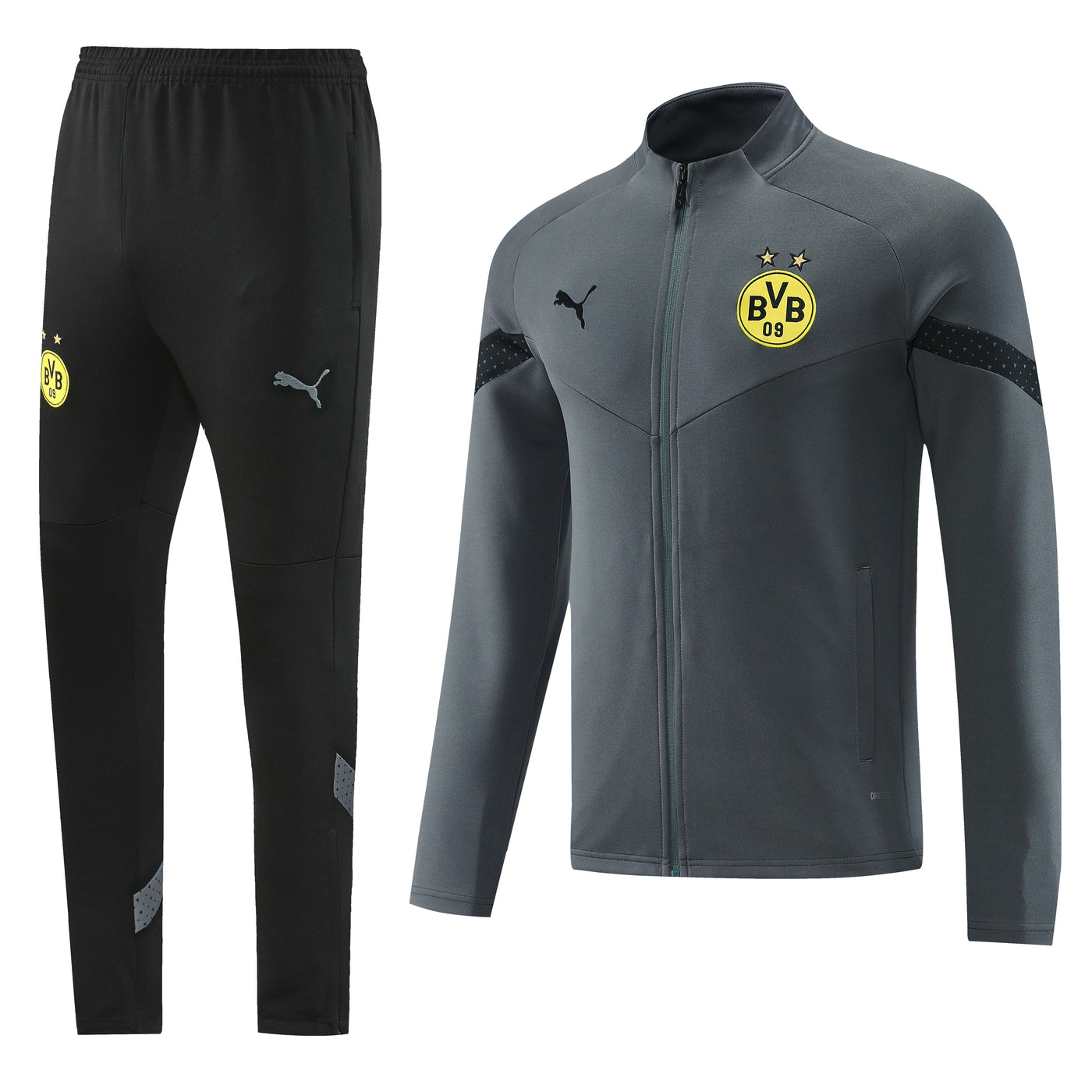 Borussia Dortmund Tracksuit - Grey