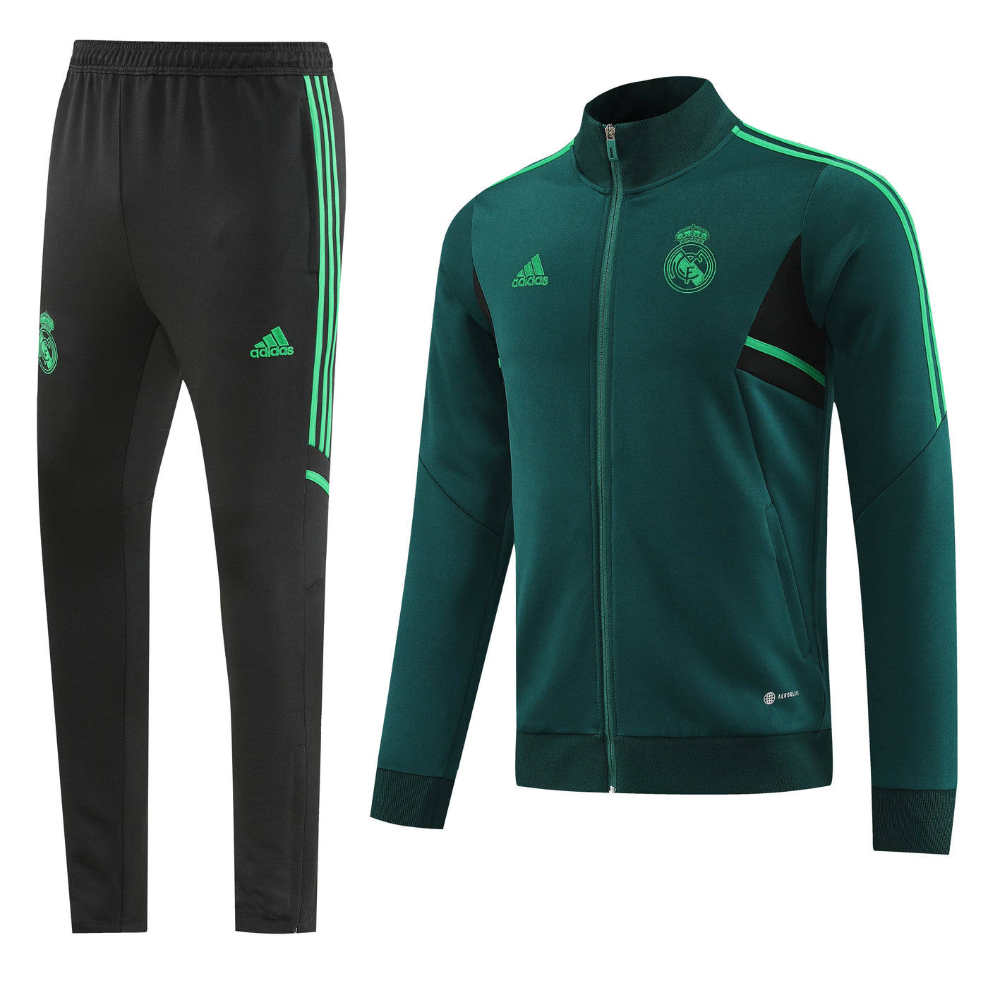 Real Madrid Tracksuit - Green