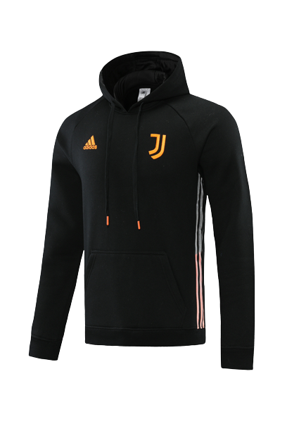 Juventus Fleece Pullover Hoodie – Black