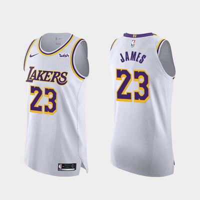 LA Lakers White Swingman Jersey