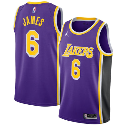 LA Lakers Purple Swingman Jersey