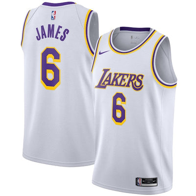 LA Lakers White Swingman Jersey
