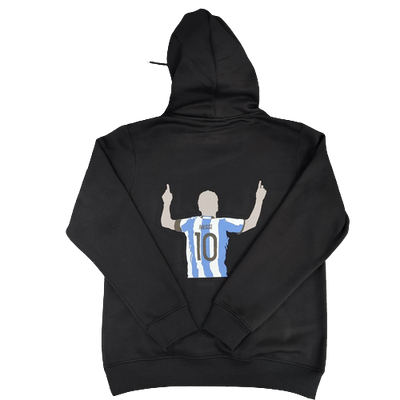 Argentina Messi Hoodie - Black