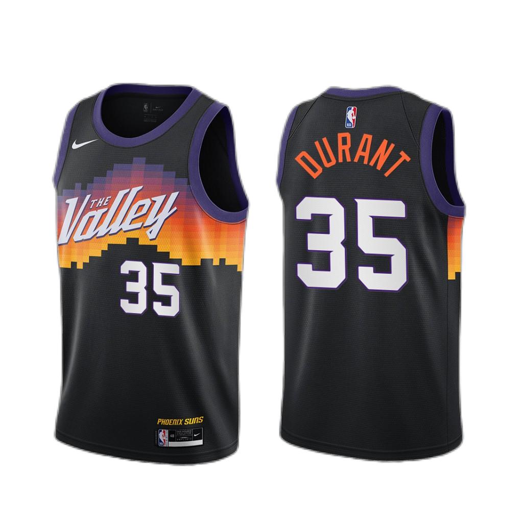 Phoenix Suns Kevin Durant Black Valley City Edition Jersey